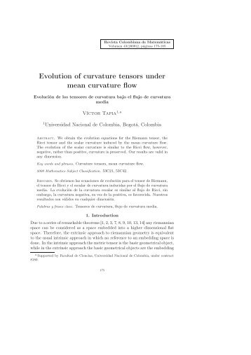 Evolution of curvature tensors under mean curvature flow