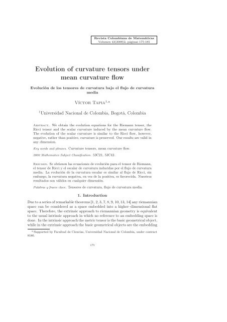 Evolution of curvature tensors under mean curvature flow