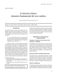 La historia clÃnica: elemento fundamental del acto médico. âAutores