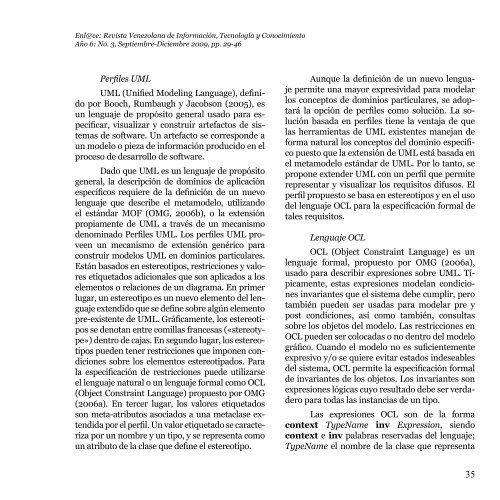 Perfil UML para el modelado visual de requisitos difusos - Dialnet