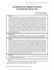 ACCIDENTES DE TRÃNSITO FATALES EN COSTA RICA ... - SciELO