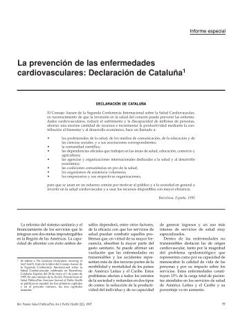 La prevención de las enfermedades cardiovasculares