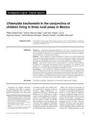 Chlamydia trachomatis in the conjunctiva of children living in three ...