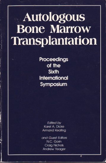 VI Autologous Bone Marrow Transplantation_2.pdf - Blog Science ...