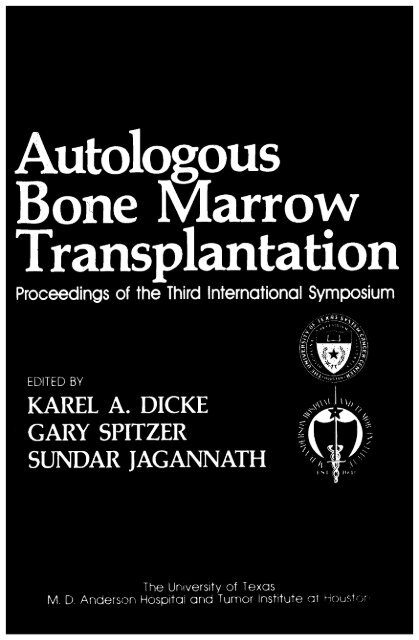 Autologous Bone Marrow Transplantation - Blog Science Connections