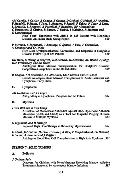 V Autologous Bone Marrow Transplantation_2.pdf - Blog Science ...