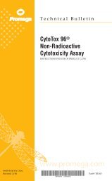 CytoTox 96(R) Non-Radioactive Cytotoxicity Assay Technical ...