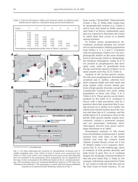 Reframing the 'Everything is everywhere'debate: evidence for high ...