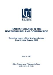 Northern Ireland Countryside Survey 2000 - University of Ulster