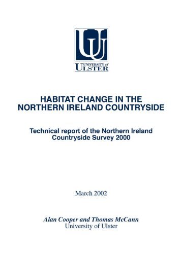 Northern Ireland Countryside Survey 2000 - University of Ulster