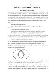 bewijzen, redeneren en logica - Faculteit der Natuurwetenschappen ...