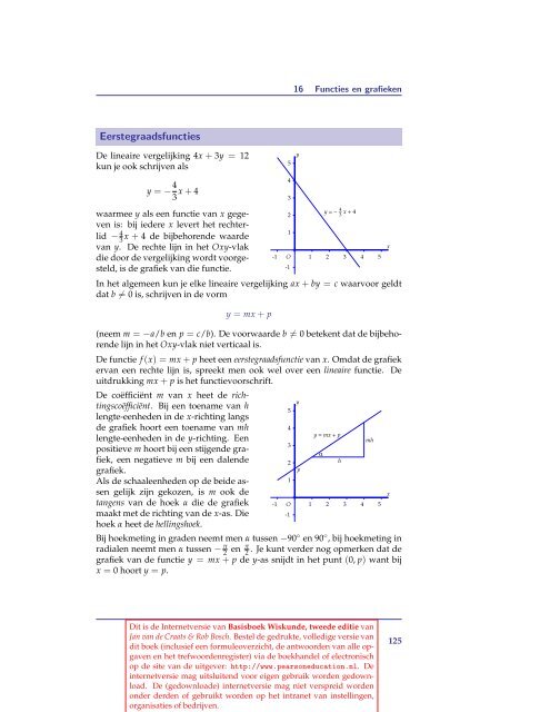 BASISBOEK WISKUNDE - Faculteit der Natuurwetenschappen ...