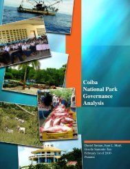 Coiba National Park Governance Analysis - Science-to-Action