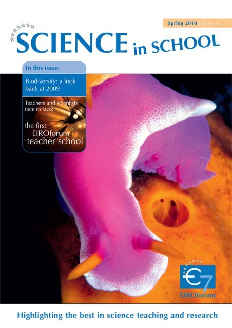 Download Issue 14 as PDF [5.4 MB] - Science in School