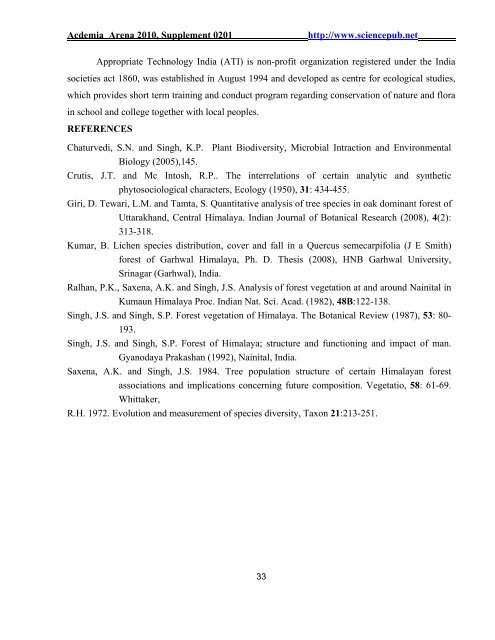 Ecological, Social and Commercial Role of Lichens in India with ...