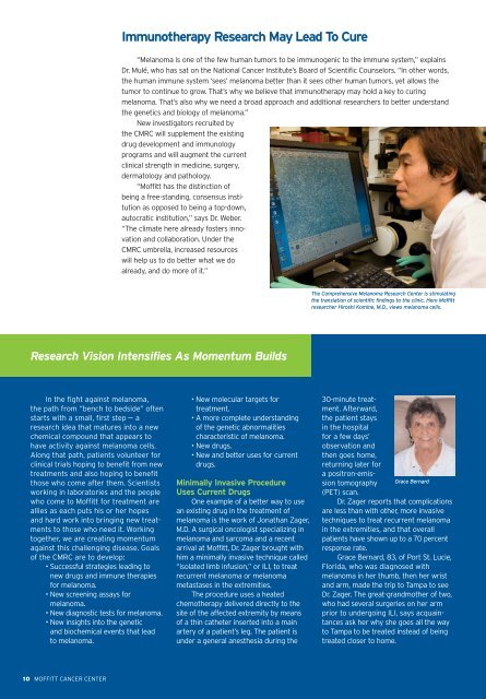 Annual Report 2007 3-24-08.pdf - Moffitt Cancer Center