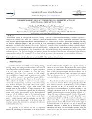 theoretical study using dft calculations on inhibitory ... - Sciensage.info