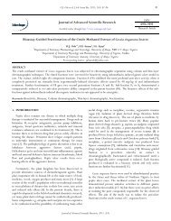 Bioassay-Guided Fractionation of the Crude ... - Sciensage.info