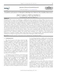 Formulation and Evaluation of Glimepiride Solid ... - Sciensage.info