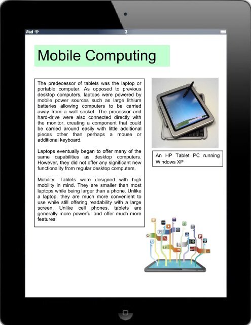 Tablet Computing - the Scientia Review