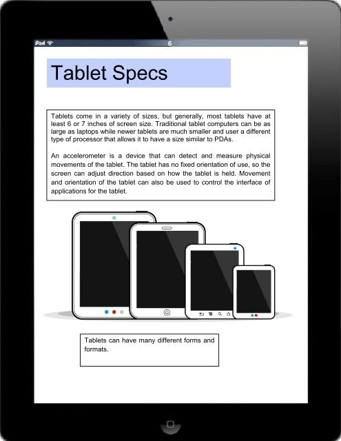 Tablet Computing - the Scientia Review