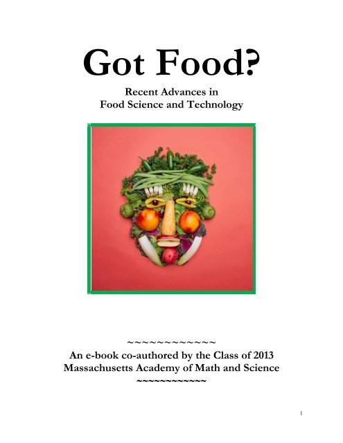 Got Food? - the Scientia Review