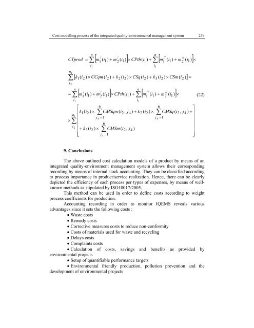 integrated quality-environment management ... - Scientific Bulletin