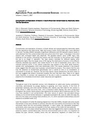 Concentration and Speciation of Arsenic in South African Soil ...