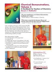 Chemical Demonstrations, Volume 1 - Science is Fun in the Lab of ...