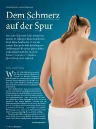 Dem Schmerz auf der Spur - Scitec-Media