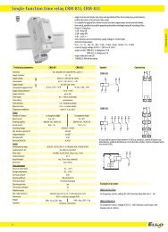 Single-function time relay CRM-81J, CRM-83J