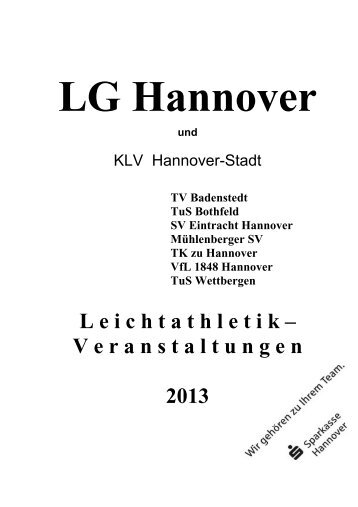 AuschreibungsbroschÃ¼re 2013 der LG Hannover (komplett)
