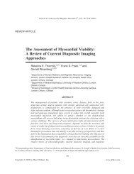 The Assessment of Myocardial Viability - Society of Cardiovascular ...