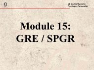 Module 15: GRE / SPGR