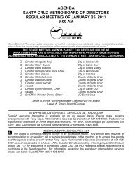SCMTD June 2003 Board of Directors Agendas - Santa Cruz METRO SCMTD June 2003 Board of Directors Agendas - Santa Cruz METRO