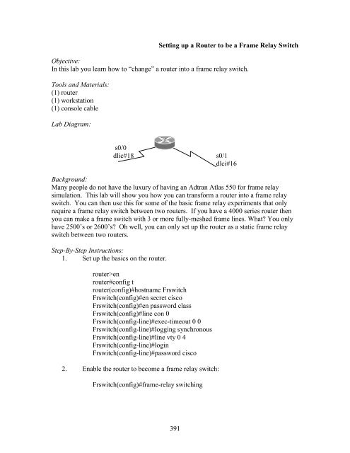 Learning by Doing: CISCO Certified Network ... - SCN Research