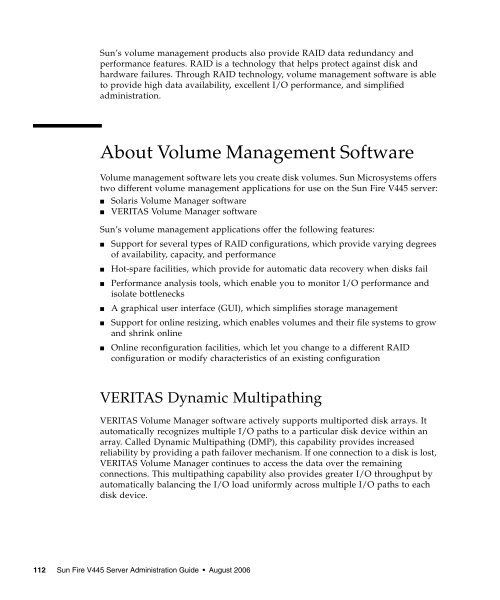 Sun Fire V445 Server Administration Guide - SCN Research