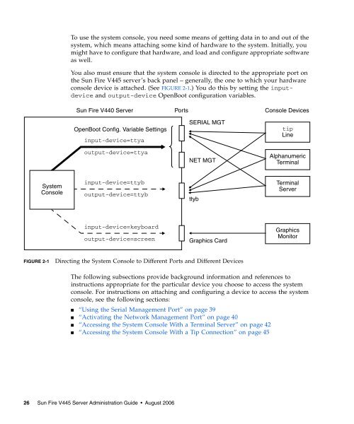 Sun Fire V445 Server Administration Guide - SCN Research