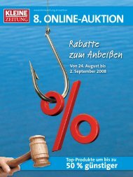 8. ONLINE-AUKTION - Online-Auktion der Salzburger Nachrichten ...