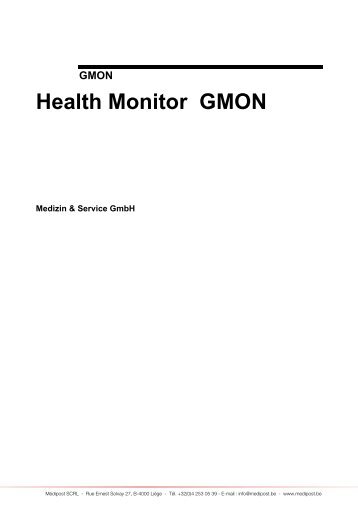 GMON Health Monitor