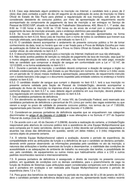Edital EESC-USP 44/2012 ABERTURA DE CONCURSO PÃBLICO ...