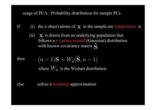 an introduction to Principal Component Analysis (PCA)