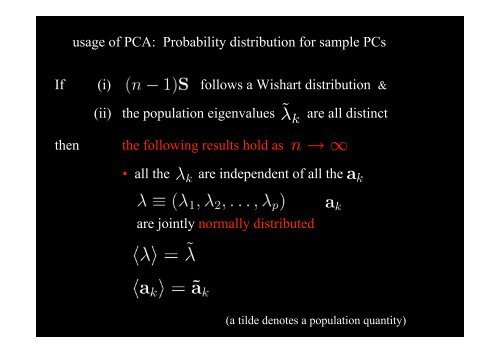 an introduction to Principal Component Analysis (PCA)