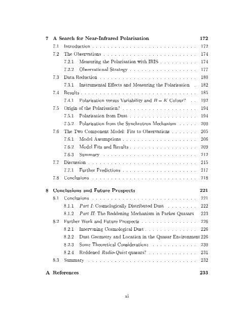 uasars by Franco John Masci A thesis submitted in total fulf