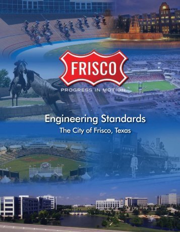 City of Frisco Engineering Standards