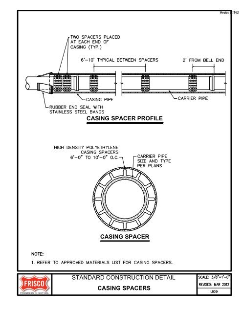 City of Frisco Engineering Standards