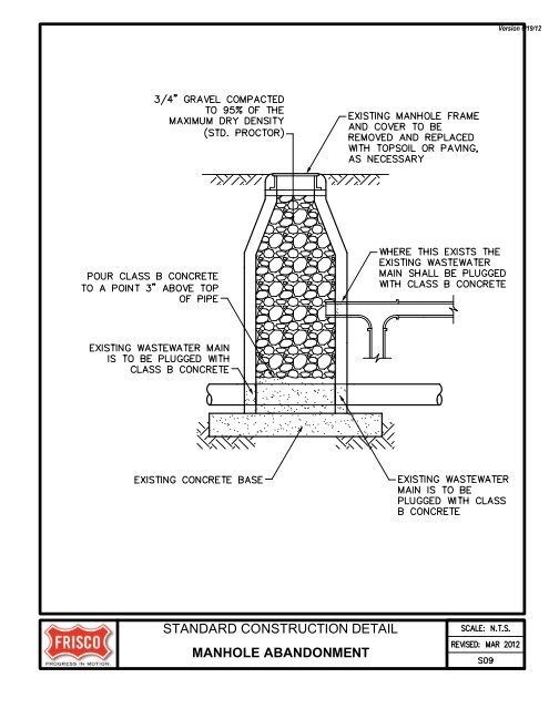 City of Frisco Engineering Standards