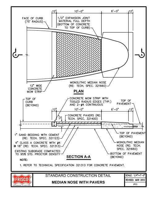 City of Frisco Engineering Standards