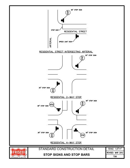 City of Frisco Engineering Standards