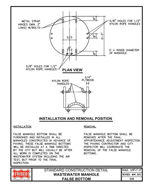 City of Frisco Engineering Standards